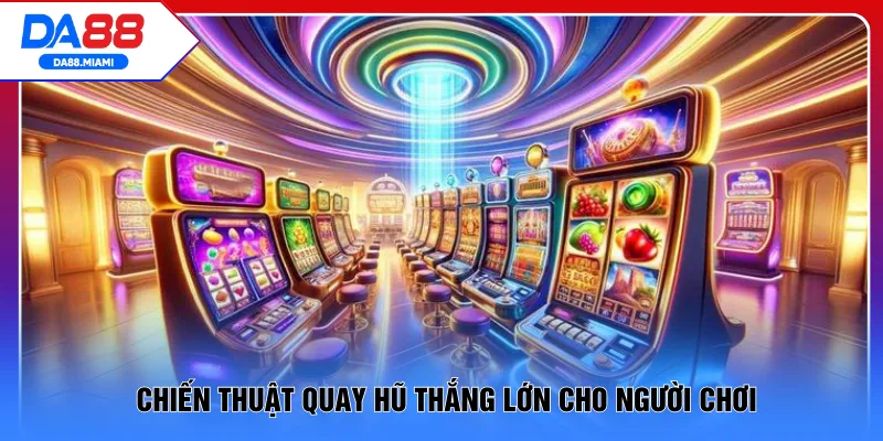 Chiến thuật quay hũ thắng lớn cho người chơi